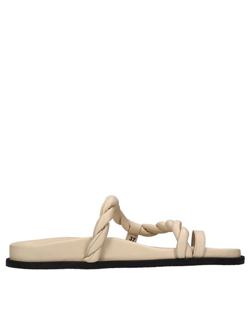 Mules in pelle ELENA IACHI | M56BEIGE